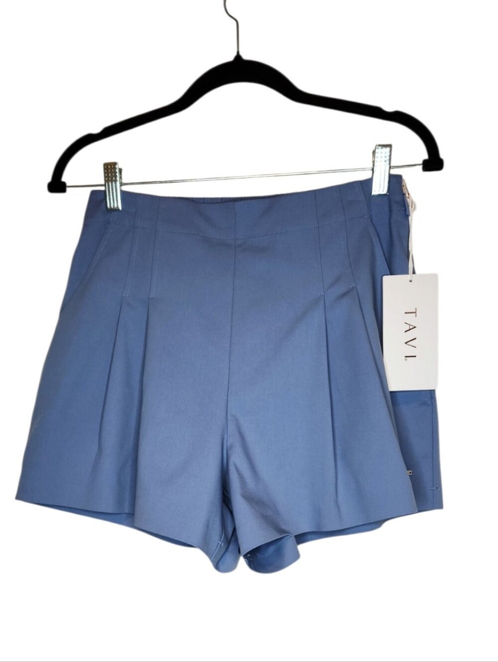 NEW Tavi Active Pleated Tennis Short in Serene Blue Size Small